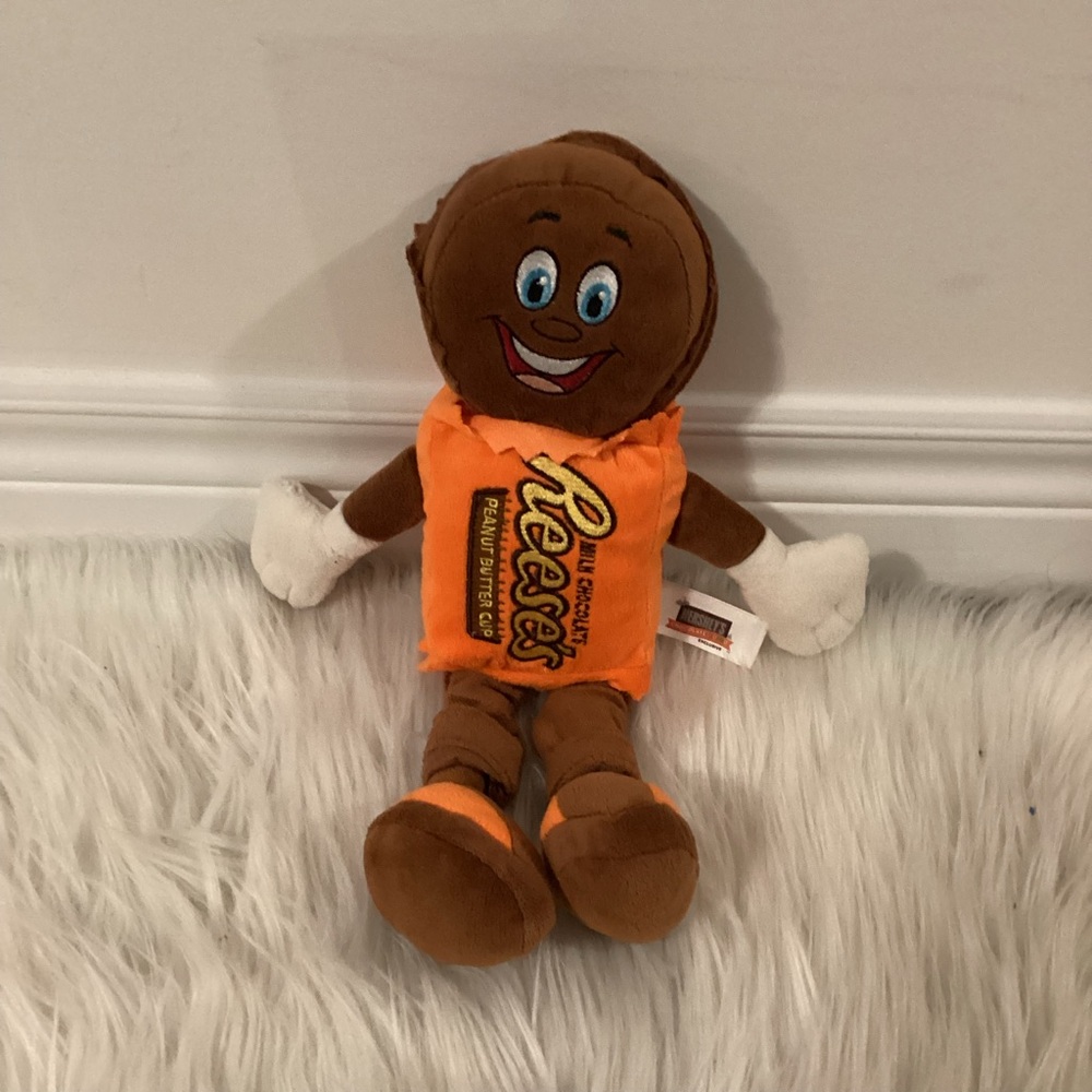 Reeses Plush Toy - Brown and Orange